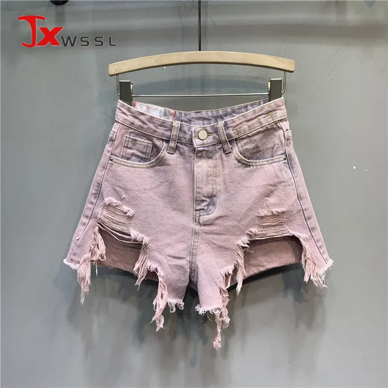 Fashion tie-dye Denim Shorts Women's Summer High waist Loose Hole Wide leg Pants Jeans high Quality Female Jeans Shorts
Fashion tie-dye Denim Shorts Women's Summer High waist Loose Hole Wide leg Pants Jeans high Quality Female Jeans Shorts