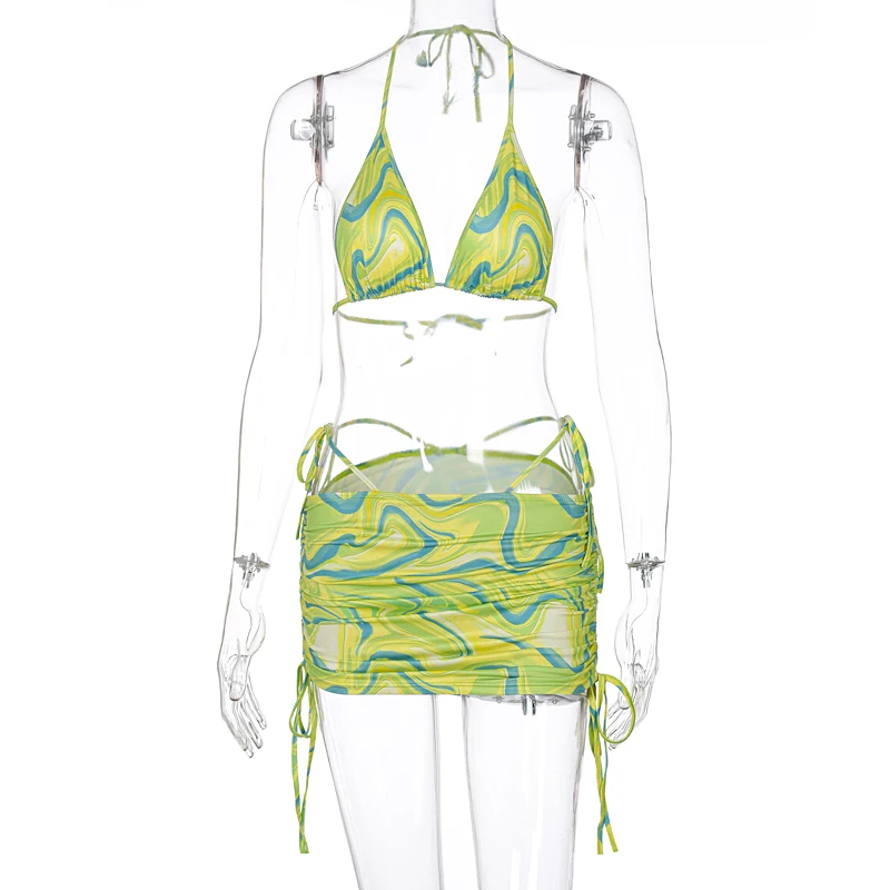 2021 Vintage Print Sexy Crop Top Bra Skirt 2 Piece Set Summer Women Holiday Bright Tracksuit
2021 Vintage Print Sexy Crop Top Bra Skirt 2 Piece Set Summer Women Holiday Bright Tracksuit