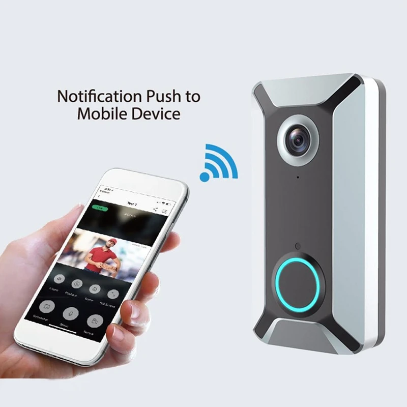 Video Doorbell Security Protection Doorbell Surveillance Camera Voice Call Motion Detection Night Vision
Video Doorbell Security Protection Doorbell Surveillance Camera Voice Call Motion Detection Night Vision