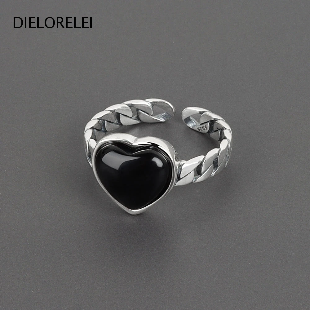 DIELORELEI 925 Sterling Silver Temperament Light Luxury Open Ring Niche Eliminates Metal Allergies Minimalist Adjustable Ring
DIELORELEI 925 Sterling Silver Temperament Light Luxury Open Ring Niche Eliminates Metal Allergies Minimalist Adjustable Ring