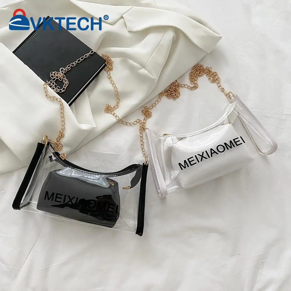 Women Composite Bags Solid Ladies Crossbody Handbags Soft PVC Fashion Transparent Designed Girls Small Shoulder Bags
Women Composite Bags Solid Ladies Crossbody Handbags Soft PVC Fashion Transparent Designed Girls Small Shoulder Bags