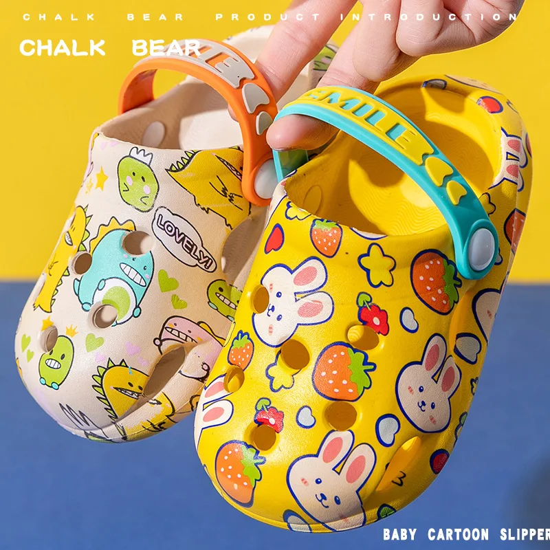Cute Cartoon Printed EVA Indoor Outdoor Beach Children Baby Toddler Slides Summer Shoes Kids Hole Sandals Slippers Boys Girls
Cute Cartoon Printed EVA Indoor Outdoor Beach Children Baby Toddler Slides Summer Shoes Kids Hole Sandals Slippers Boys Girls
