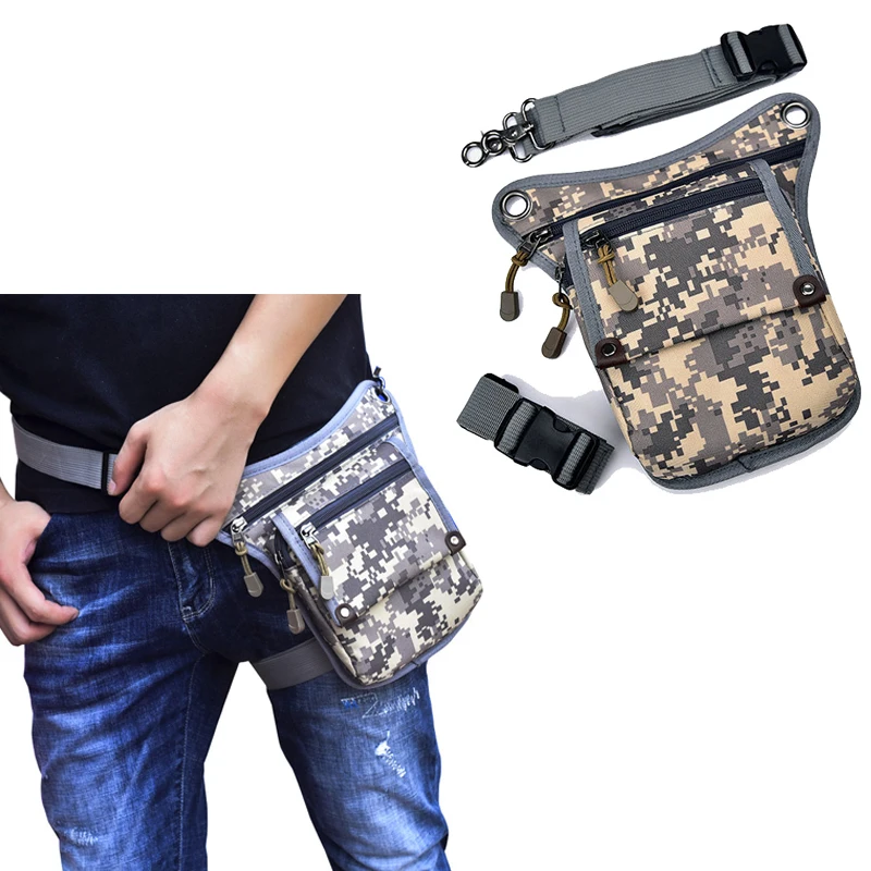 Men's Military Camouflage Drop Leg Bag Panel Utility Waist Belt Pouch Pack Shoulder Bags Nylon Fanny Packs Men Belt Hip Bum Bag
Men's Military Camouflage Drop Leg Bag Panel Utility Waist Belt Pouch Pack Shoulder Bags Nylon Fanny Packs Men Belt Hip Bum Bag