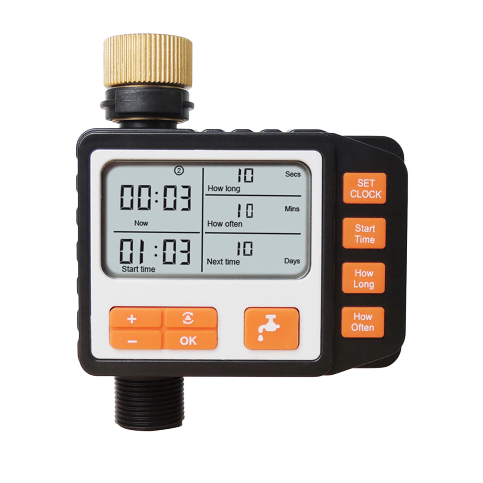 Home Smart Automatic Water Tap Timer Electronic Digital Irrigation Controller Outdoor Garden Sprinkler Watering Timer
Home Smart Automatic Water Tap Timer Electronic Digital Irrigation Controller Outdoor Garden Sprinkler Watering Timer