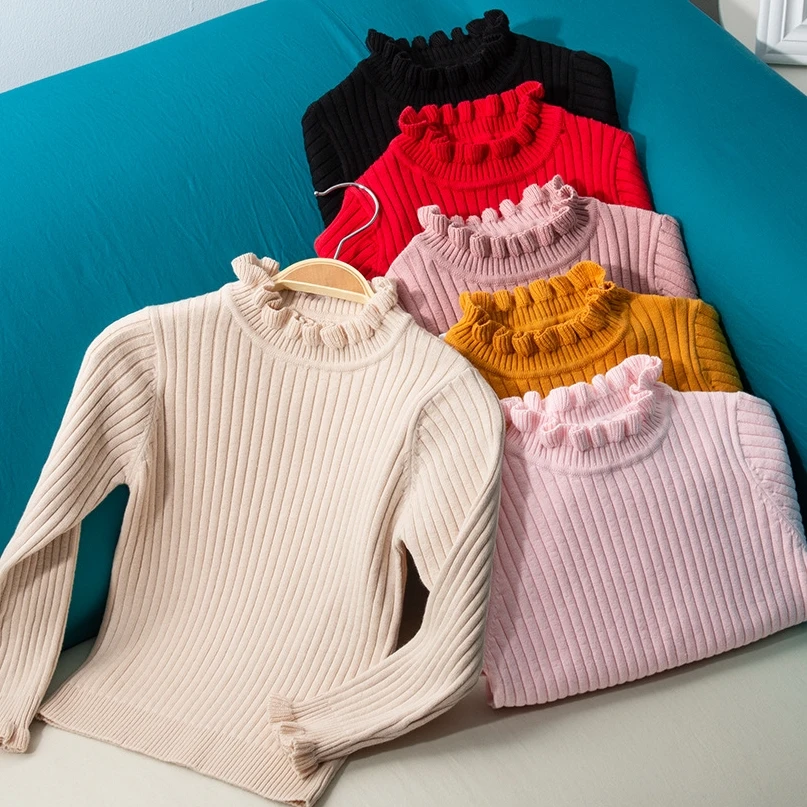 Winter Knit Sweater for Girls Casual Warm Pullover O-Neck Children Clothes Long Sleeve Thick Tops Kids Knitting Shirts 2 To 8Y
Winter Knit Sweater for Girls Casual Warm Pullover O-Neck Children Clothes Long Sleeve Thick Tops Kids Knitting Shirts 2 To 8Y