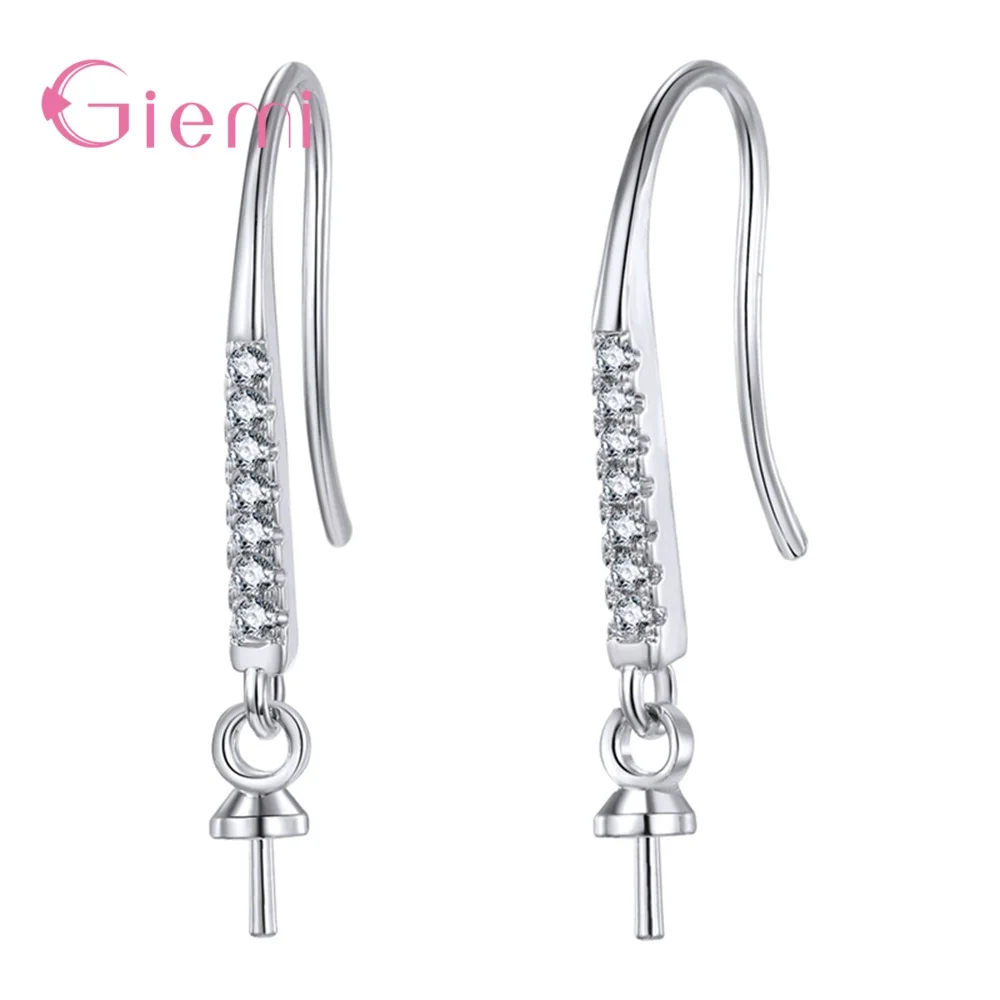 Real S925 Sterling Silver Hot Sale Shinning Crystal Hook Earrings Findings Accessories For Women Girls Ear Hook Handmade Jewelry
Real S925 Sterling Silver Hot Sale Shinning Crystal Hook Earrings Findings Accessories For Women Girls Ear Hook Handmade Jewelry