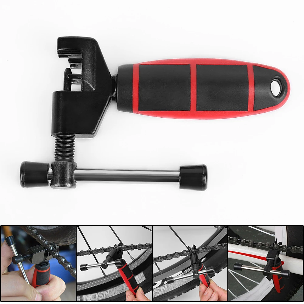 Bike Chain Link Remover Mountain Bike Chain Breaker Splitter Portable Steel Dechainer Bicycle Repair Tool
Bike Chain Link Remover Mountain Bike Chain Breaker Splitter Portable Steel Dechainer Bicycle Repair Tool