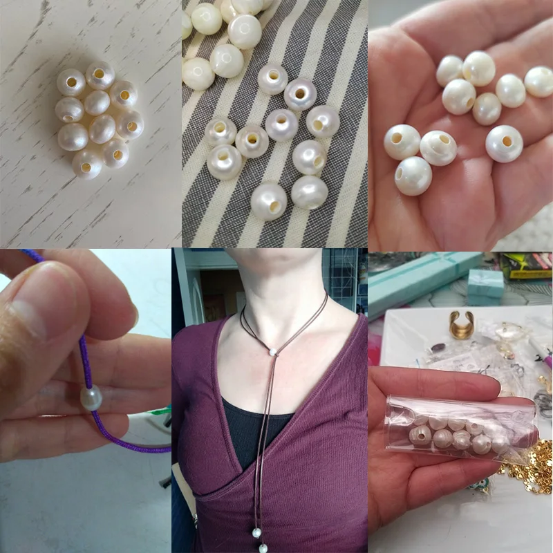 10-11mm AA Grade Large Natural Pearl Beads Big Hole Freshwater Pearl Potato White Loose Pearls for Jewelry Making Accessorie diy
10-11mm AA Grade Large Natural Pearl Beads Big Hole Freshwater Pearl Potato White Loose Pearls for Jewelry Making Accessorie diy