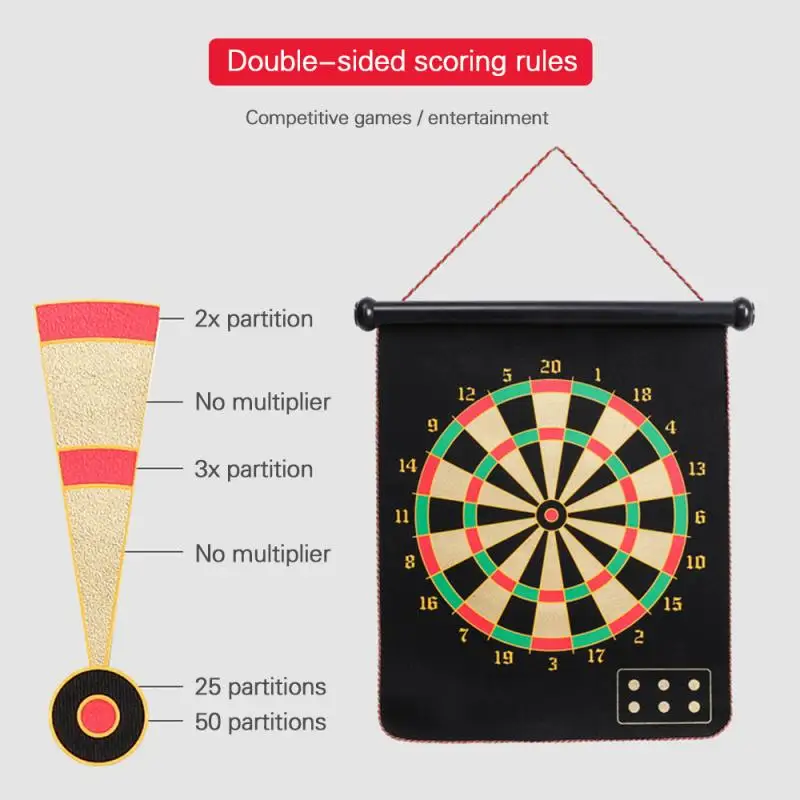 12/15/17 Inches Magnetic Dart Board Darts Suit Double Sided Flocking Dartboards Darts Plate of Safety Dart Safety Leisure Game
12/15/17 Inches Magnetic Dart Board Darts Suit Double Sided Flocking Dartboards Darts Plate of Safety Dart Safety Leisure Game