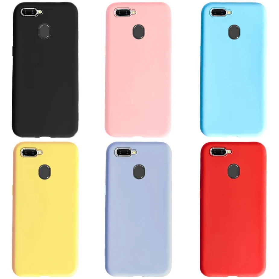 Для Oppo A12 A3S A12e чехол OppoA3S Мягкая силиконовая задняя крышка из ТПУ для OPPO A5 OPPOA5 AX5 A5S
