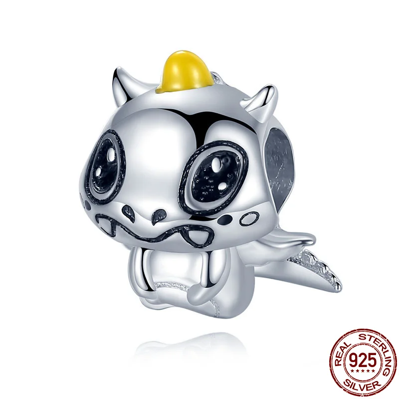 Genuine 925 Sterling Silver Color unicorn Beads Suitable for 3mm Bracelet Make Fashionable DIY Jewelry for Women
Genuine 925 Sterling Silver Color unicorn Beads Suitable for 3mm Bracelet Make Fashionable DIY Jewelry for Women