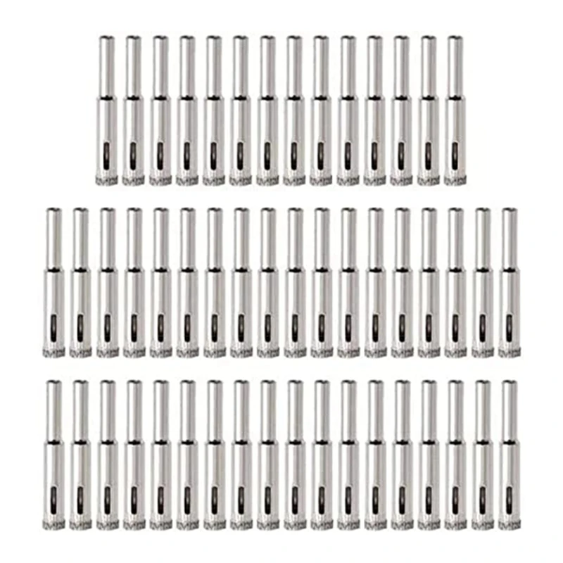 50Pcs 8mm Diamond Tipped Hole Diamond Coated Drill Bit for Ceramic Tiles Glass Kitchen Ceramics Marble Hole Opener
50Pcs 8mm Diamond Tipped Hole Diamond Coated Drill Bit for Ceramic Tiles Glass Kitchen Ceramics Marble Hole Opener