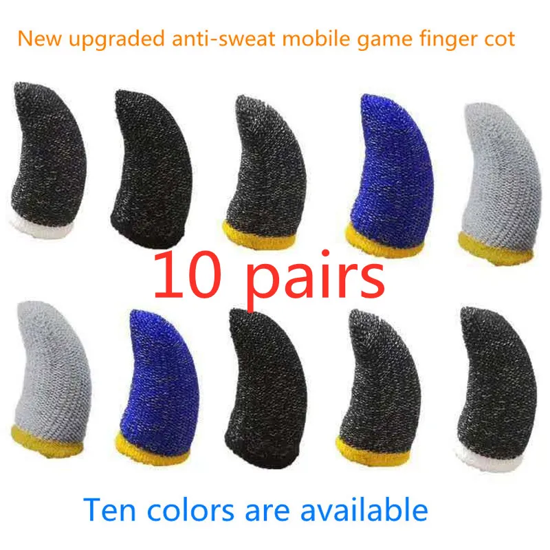 Mobile Touch Screen Gloves Gaming Sensitive Finger Sleeve Anti Sweating Non-slip Gamer Accessories for PUBG Mobile Phones Game
Mobile Touch Screen Gloves Gaming Sensitive Finger Sleeve Anti Sweating Non-slip Gamer Accessories for PUBG Mobile Phones Game
