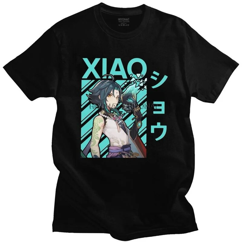 Male Xiao Genshin Impact Manga T Shirts Short Sleeve Cozy Tshirts Trendy T-shirt Japan Anime Game Tee Tops Oversized Clothes
Male Xiao Genshin Impact Manga T Shirts Short Sleeve Cozy Tshirts Trendy T-shirt Japan Anime Game Tee Tops Oversized Clothes