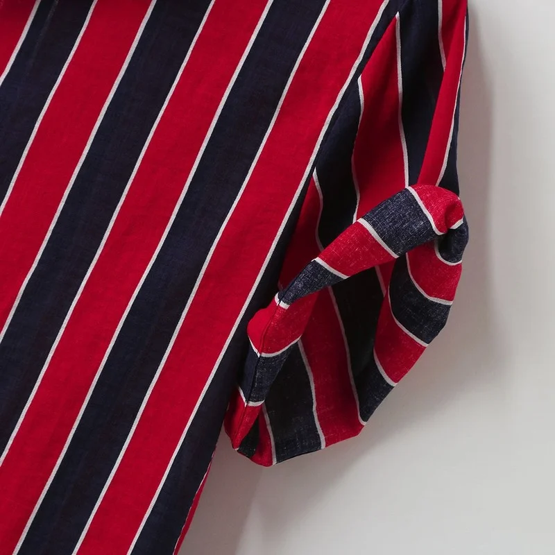 Men Clothing 2021 Men's Shirt Short-sleeved Explosive Style Lapel Printed Striped Shirt Men's Hawaiian Shirt Camisas Para Hombre
Men Clothing 2021 Men's Shirt Short-sleeved Explosive Style Lapel Printed Striped Shirt Men's Hawaiian Shirt Camisas Para Hombre