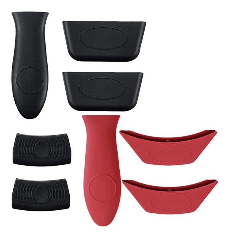 8 PCS Hot Handle Holders and Rubber Pot Handle Covers, Silicone Removable Potholders Hot Resistant Sleeves Lid for Cast
8 PCS Hot Handle Holders and Rubber Pot Handle Covers, Silicone Removable Potholders Hot Resistant Sleeves Lid for Cast