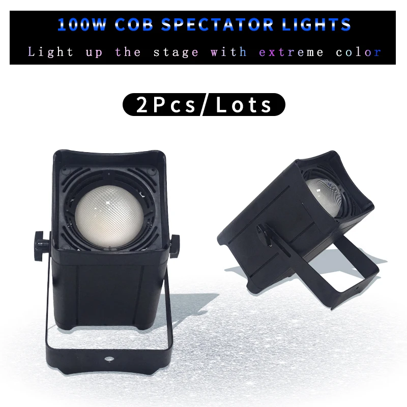 2Pcs/Lots 100W LED audience light, RGBW full color 4 in 1, cool white or warm white, suitable for stage performance, DJ, disco
2Pcs/Lots 100W LED audience light, RGBW full color 4 in 1, cool white or warm white, suitable for stage performance, DJ, disco