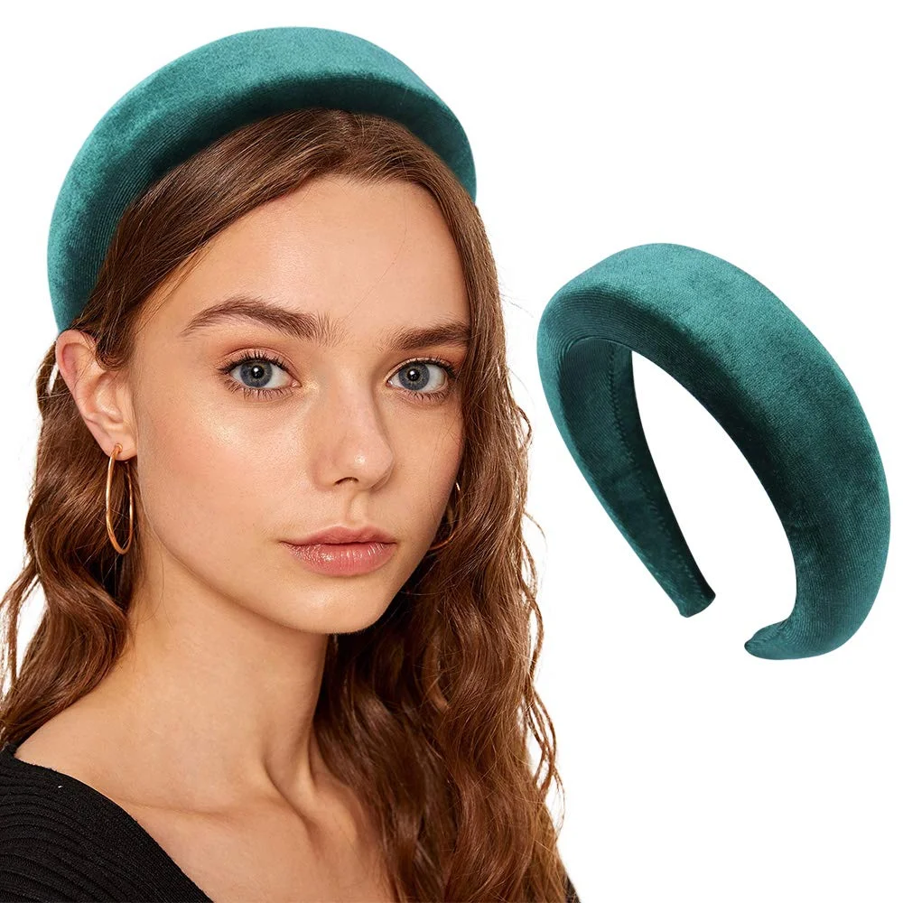 Velvet Padded Headbands for Women Wide Bezel Hairbands Non-slip Thick Hair Hoop Girls Sponge Hairband Hair Accessories 
Velvet Padded Headbands for Women Wide Bezel Hairbands Non-slip Thick Hair Hoop Girls Sponge Hairband Hair Accessories
