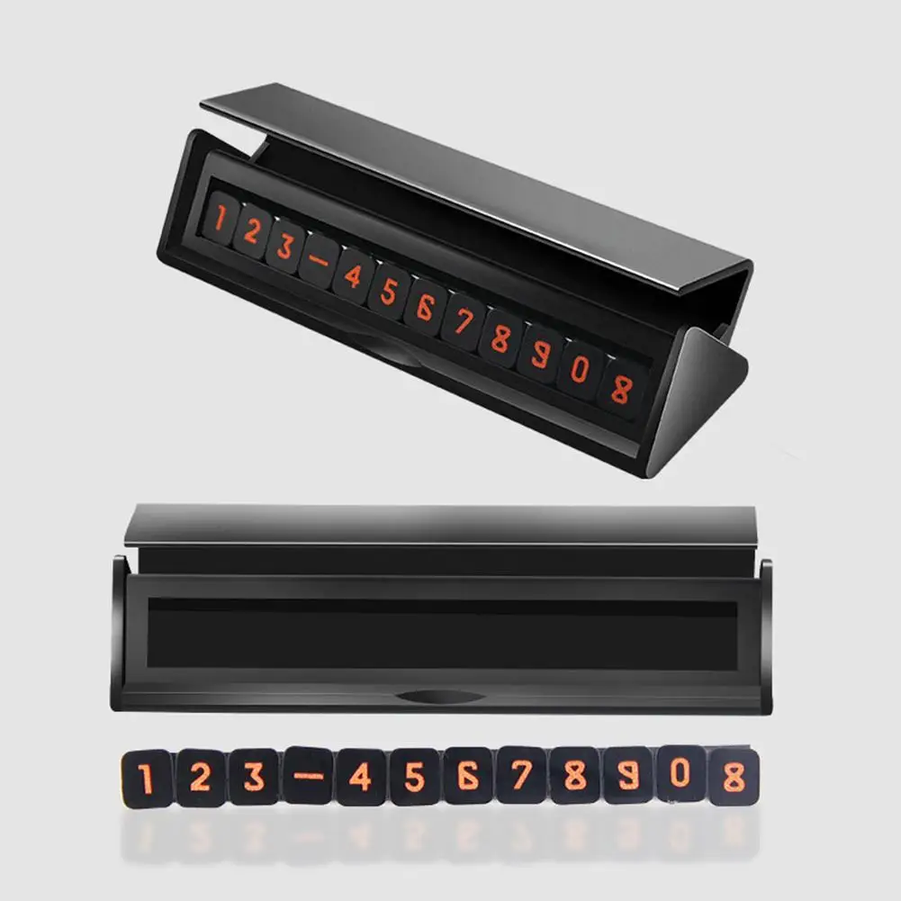 80% HOT SALES!!! Car Sticker Temporary Parking Card Stop Drawer Style Hidden Phone Number Plate
80% HOT SALES!!! Car Sticker Temporary Parking Card Stop Drawer Style Hidden Phone Number Plate