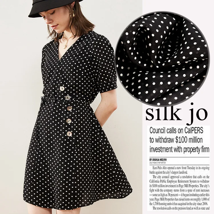 LEO&LIN Black White width Point Of Silk Cotton Thin Through The Shirt Han Clothing Spring Summer Dress Fabric 50cm
LEO&LIN Black White width Point Of Silk Cotton Thin Through The Shirt Han Clothing Spring Summer Dress Fabric 50cm