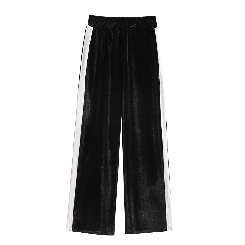 Autumn and Winter Gold Velvet Pants Warm Casual Women's Elastic Waist Wide-leg Trousers Elastic Waist Black and White
Autumn and Winter Gold Velvet Pants Warm Casual Women's Elastic Waist Wide-leg Trousers Elastic Waist Black and White