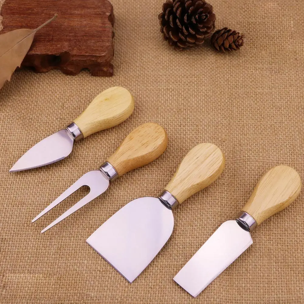 Portable Cheese Shovel Wood Handle Spatula Butter Pizza Dessert Divider Multi-Purpose Knife Fork Western Baking Tool Bakeware 
Portable Cheese Shovel Wood Handle Spatula Butter Pizza Dessert Divider Multi-Purpose Knife Fork Western Baking Tool Bakeware