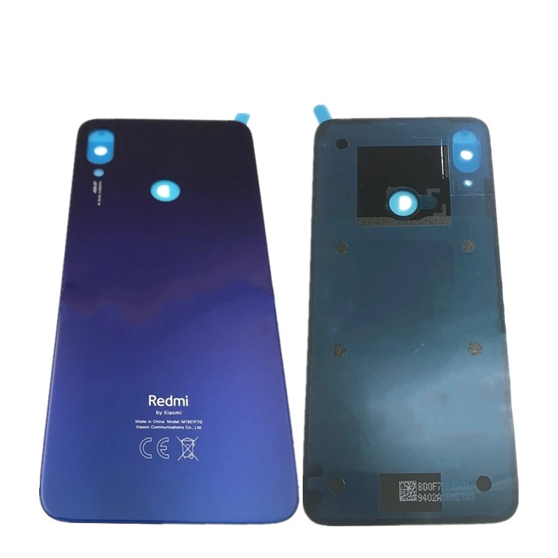 Крышка батарейного отсека для Xiaomi Redmi Note 7, Задняя стеклянная панель, задняя крышка корпуса для Redmi Note 7 Pro, задняя крышка батарейного отсека
Крышка батарейного отсека для Xiaomi Redmi Note 7, Задняя стеклянная панель, задняя крышка корпуса для Redmi Note 7 Pro, задняя крышка батарейного отсека