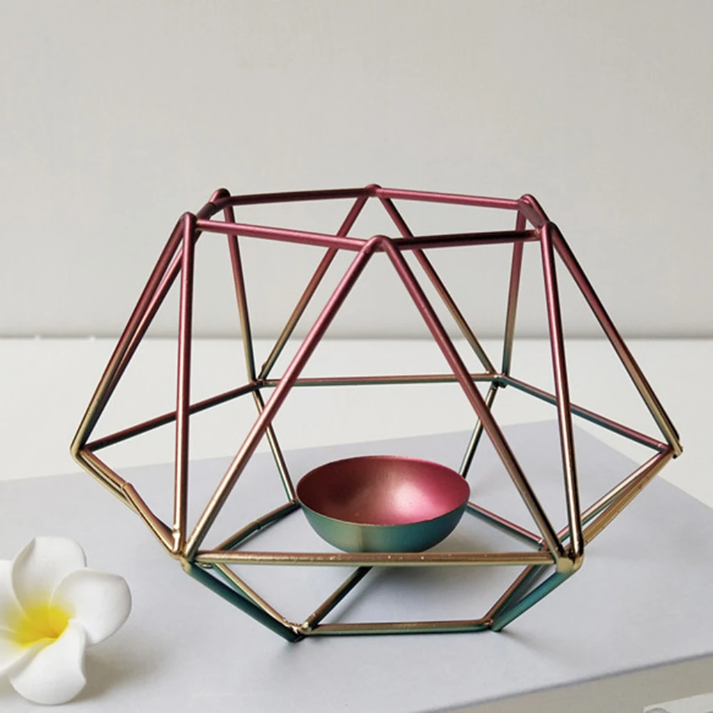 Candle Holder for Home Decor Candle Stand for Tealight Candle Metal Geometric Candlesticks Colour Large Small
Candle Holder for Home Decor Candle Stand for Tealight Candle Metal Geometric Candlesticks Colour Large Small