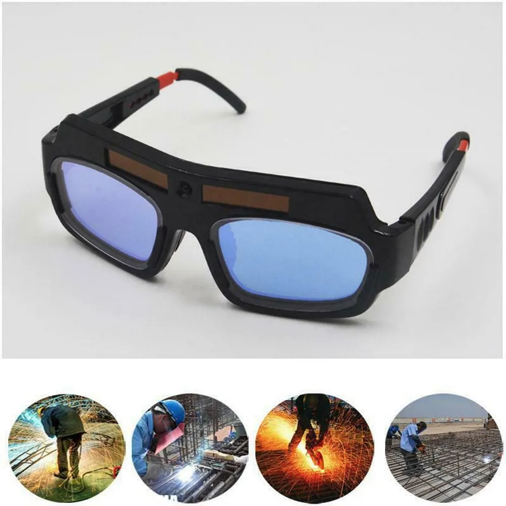 Auto Darkening Welding Glasses Eye Protection Solar Power Automatic Dimming Argon Arc Welding Goggle Mask Helmet Welder Glasses 
Auto Darkening Welding Glasses Eye Protection Solar Power Automatic Dimming Argon Arc Welding Goggle Mask Helmet Welder Glasses