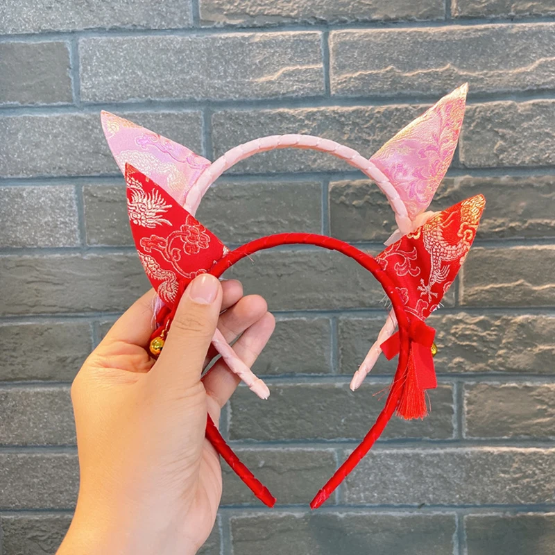 New Year's Children's Festive Headband Chinese Style Tang-dress Hair Accessories Cartoon Retro Tassel Headband Red Bud Black
New Year's Children's Festive Headband Chinese Style Tang-dress Hair Accessories Cartoon Retro Tassel Headband Red Bud Black