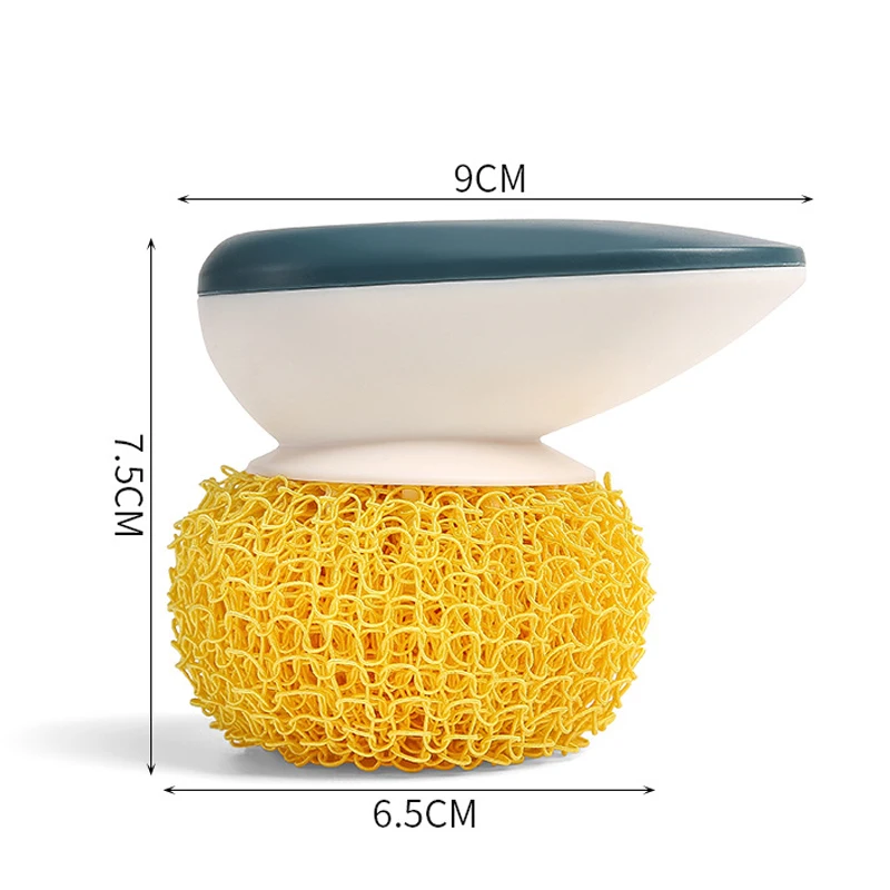 Nano Fiber Ball Brush with Handle Detachable Cleaning Brush Kitchen Pan Dish Pot Brush Cleaning Ball Household HK3
Nano Fiber Ball Brush with Handle Detachable Cleaning Brush Kitchen Pan Dish Pot Brush Cleaning Ball Household HK3