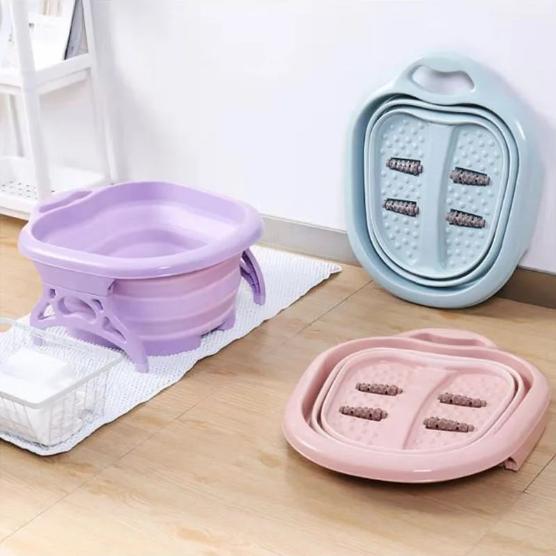 Sole Massager Foldable Foot Soaking Basin Plantar Point Massage While Foot SPA Home Sauna Pedicure Folding Bucket Plastic Basin
Sole Massager Foldable Foot Soaking Basin Plantar Point Massage While Foot SPA Home Sauna Pedicure Folding Bucket Plastic Basin
