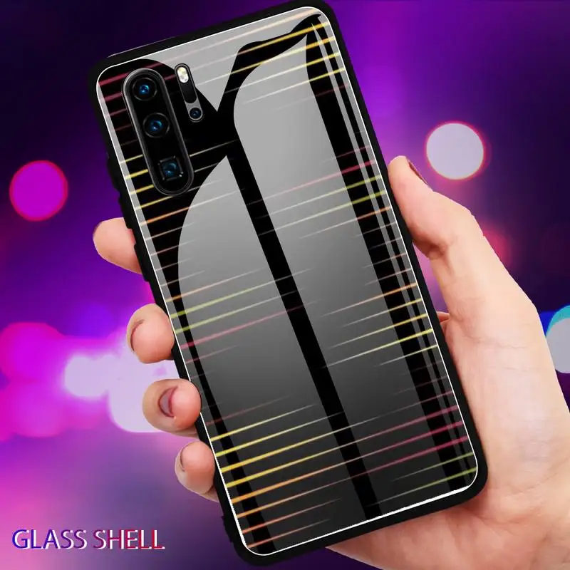 Line Phone Case Glass For Huawei P30 Lite 20 Por P9 10 Mate 10 9 Honor 8 X 9 10 NOVA 5 Cover
Line Phone Case Glass For Huawei P30 Lite 20 Por P9 10 Mate 10 9 Honor 8 X 9 10 NOVA 5 Cover