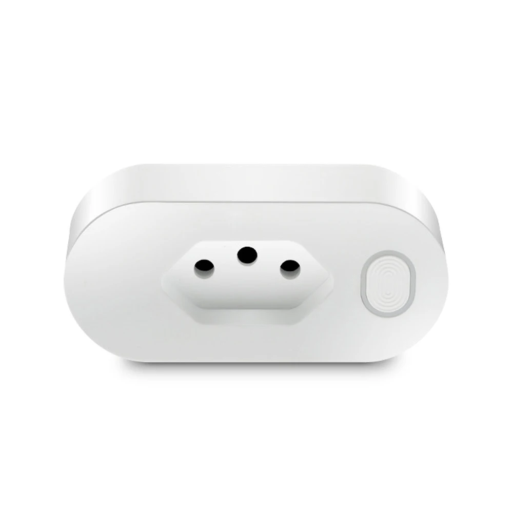 Wireless WiFi Brazil Specification Socket Alexa Voice Timing with Battery Monitoring Smart socket Mobile phone remote control
Wireless WiFi Brazil Specification Socket Alexa Voice Timing with Battery Monitoring Smart socket Mobile phone remote control