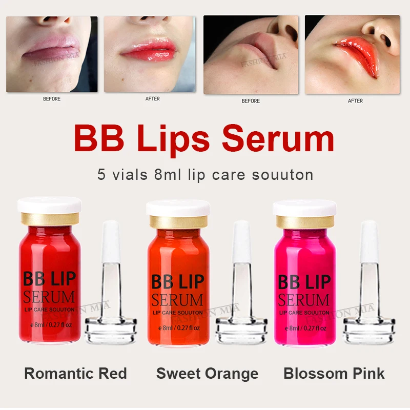 Korean 8ml BB Lips Glow Ampoule Serum Starter Kit Lip Gloss BB Cream Pigment for Lip Coloring Moisturizing Microneedle Treatment
Korean 8ml BB Lips Glow Ampoule Serum Starter Kit Lip Gloss BB Cream Pigment for Lip Coloring Moisturizing Microneedle Treatment