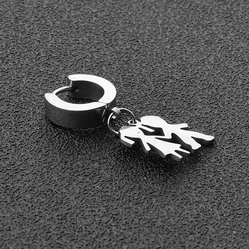 XIAOBOACC Korean Fashion 1PC Couple Clip Earrings Hip-Hop Simple Stainless Steel Little Girl and Boy Drop Earrings
XIAOBOACC Korean Fashion 1PC Couple Clip Earrings Hip-Hop Simple Stainless Steel Little Girl and Boy Drop Earrings