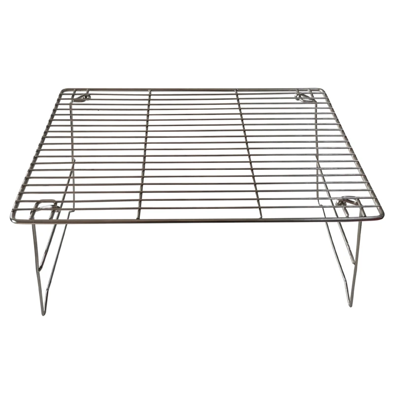 Portable Folding Barbecue Rack Stainless Steel Detachable Barbecue Net Outdoor Portable Barbecue Rack with Grill Pan
Portable Folding Barbecue Rack Stainless Steel Detachable Barbecue Net Outdoor Portable Barbecue Rack with Grill Pan