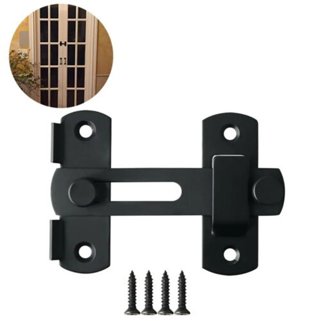 Tools Parts Gate-Latch Home Accessories Buckle Flip Latch Hardware Latch Lock Matte Black Paint Finish Replacement
Tools Parts Gate-Latch Home Accessories Buckle Flip Latch Hardware Latch Lock Matte Black Paint Finish Replacement