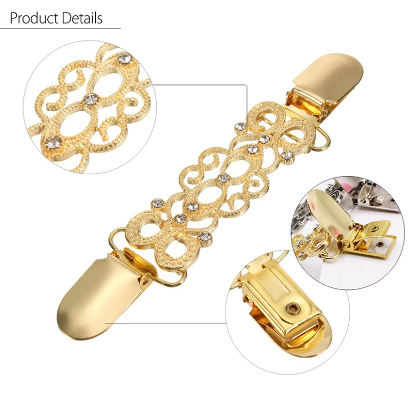 Cardigan Clip Collar Sweater Shawl Clips For Female Gold Color Connection Buckle Brooch Pin Women Jewelry Accessories Supplies
Cardigan Clip Collar Sweater Shawl Clips For Female Gold Color Connection Buckle Brooch Pin Women Jewelry Accessories Supplies