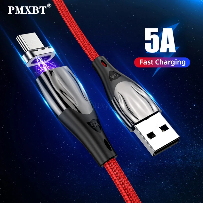 5A Super Charger Magnetic Cable USB Type C Fast Charging Data Cord USB C Mobile Phone Charge Wire Cable For Huawei P30 Xiaomi 11
5A Super Charger Magnetic Cable USB Type C Fast Charging Data Cord USB C Mobile Phone Charge Wire Cable For Huawei P30 Xiaomi 11