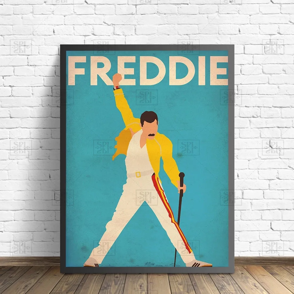 Freddie Mercury Vintage Canvas Painting Posters and Prints David Bowie Singer Picture On The Wall Abstract Decorative Home Decor
Freddie Mercury Vintage Canvas Painting Posters and Prints David Bowie Singer Picture On The Wall Abstract Decorative Home Decor