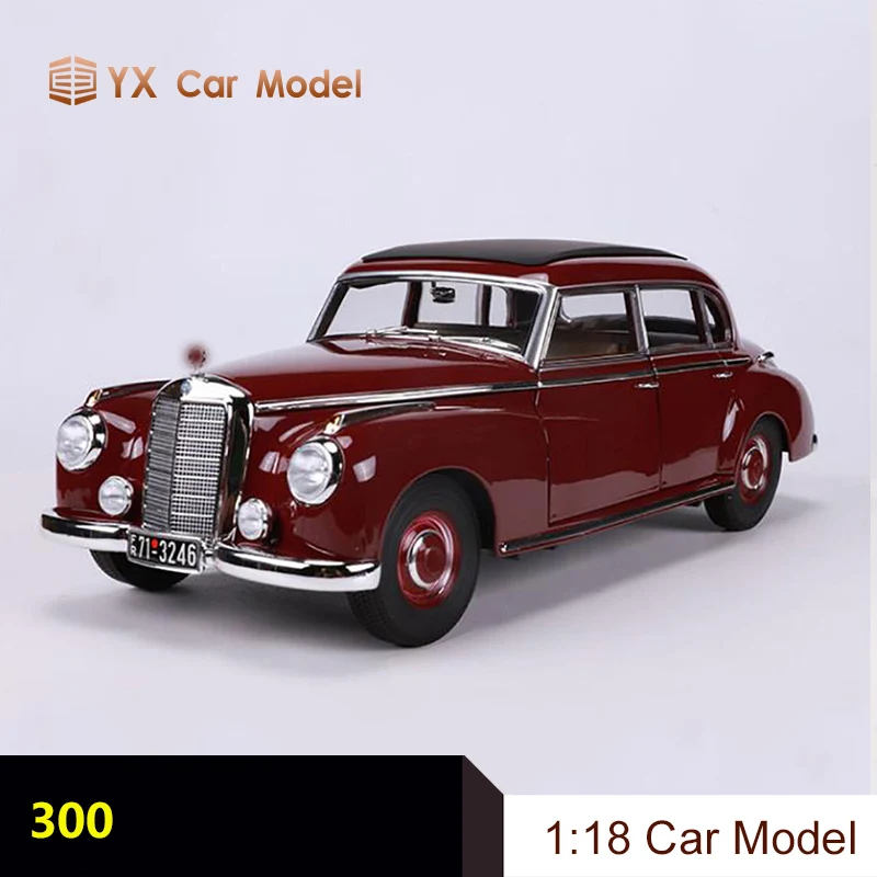 NOREV 1:18 300 1955 vintage car simulation alloy car model collection ornaments
NOREV 1:18 300 1955 vintage car simulation alloy car model collection ornaments