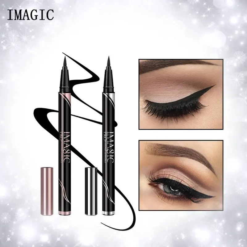 IMAGIC Black Liquid Eyeliner Matte Eye Liner Waterproof Long-lasting Eyeliner Pen Quickly Dry Eyeliner Makeup Tool
IMAGIC Black Liquid Eyeliner Matte Eye Liner Waterproof Long-lasting Eyeliner Pen Quickly Dry Eyeliner Makeup Tool