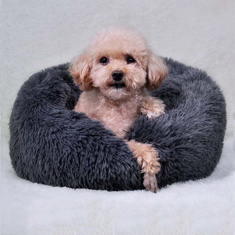2021 New Round Plush Donut Dog Dog Bed Winter Warm Sleeping Puppy Nest Soft Long Shag Cat Mat Pet Cushion Supplies Pet Cushion 
2021 New Round Plush Donut Dog Dog Bed Winter Warm Sleeping Puppy Nest Soft Long Shag Cat Mat Pet Cushion Supplies Pet Cushion