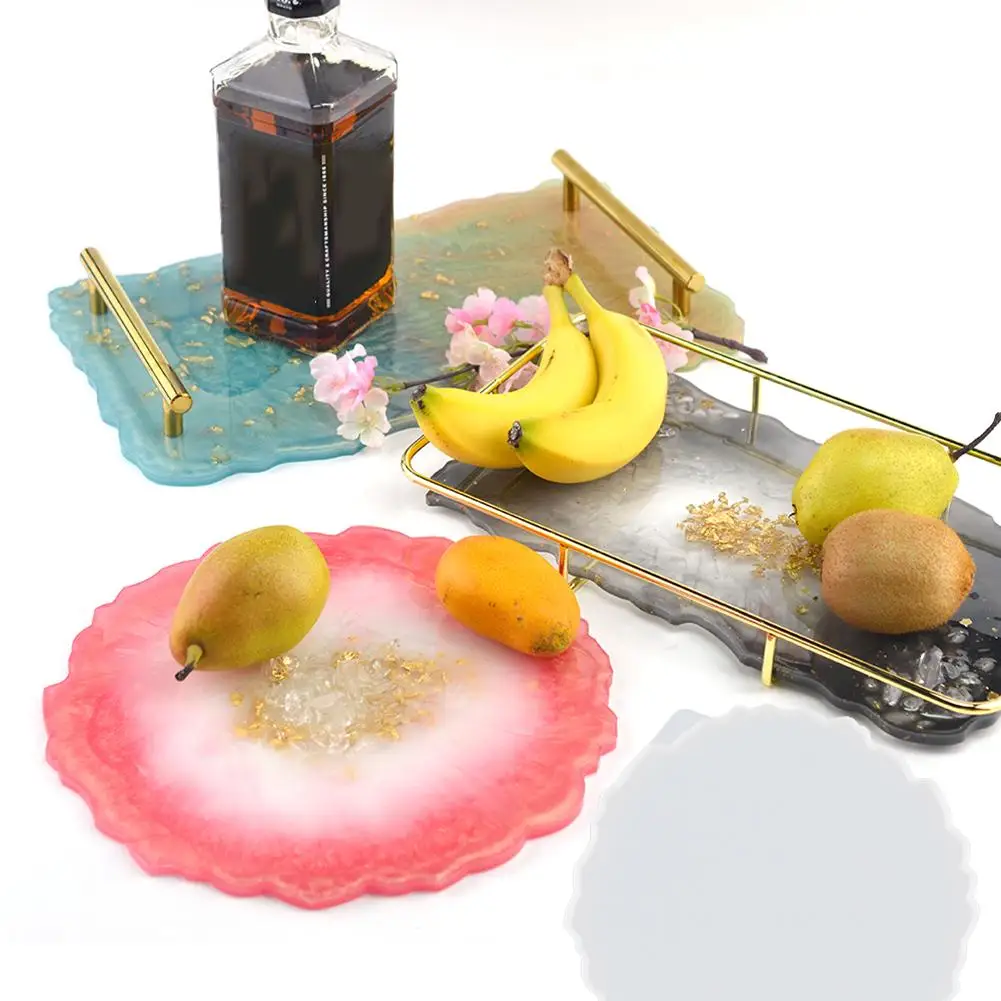 Большая силиконовая форма для подноса, нестандартные подставки, тарелка для фруктов, коврик, форма для поделок, УФ-отверждаемая эпоксидная ...
Большая силиконовая форма для подноса, нестандартные подставки, тарелка для фруктов, коврик, форма для поделок, УФ-отверждаемая эпоксидная ...