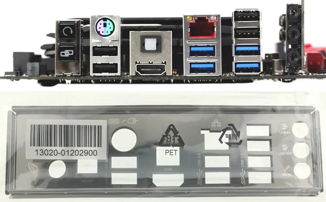 New I/O shield back plate of motherboard for MAXIMUS VII GENE M7G just shield backplate Free shipping
New I/O shield back plate of motherboard for MAXIMUS VII GENE M7G just shield backplate Free shipping
