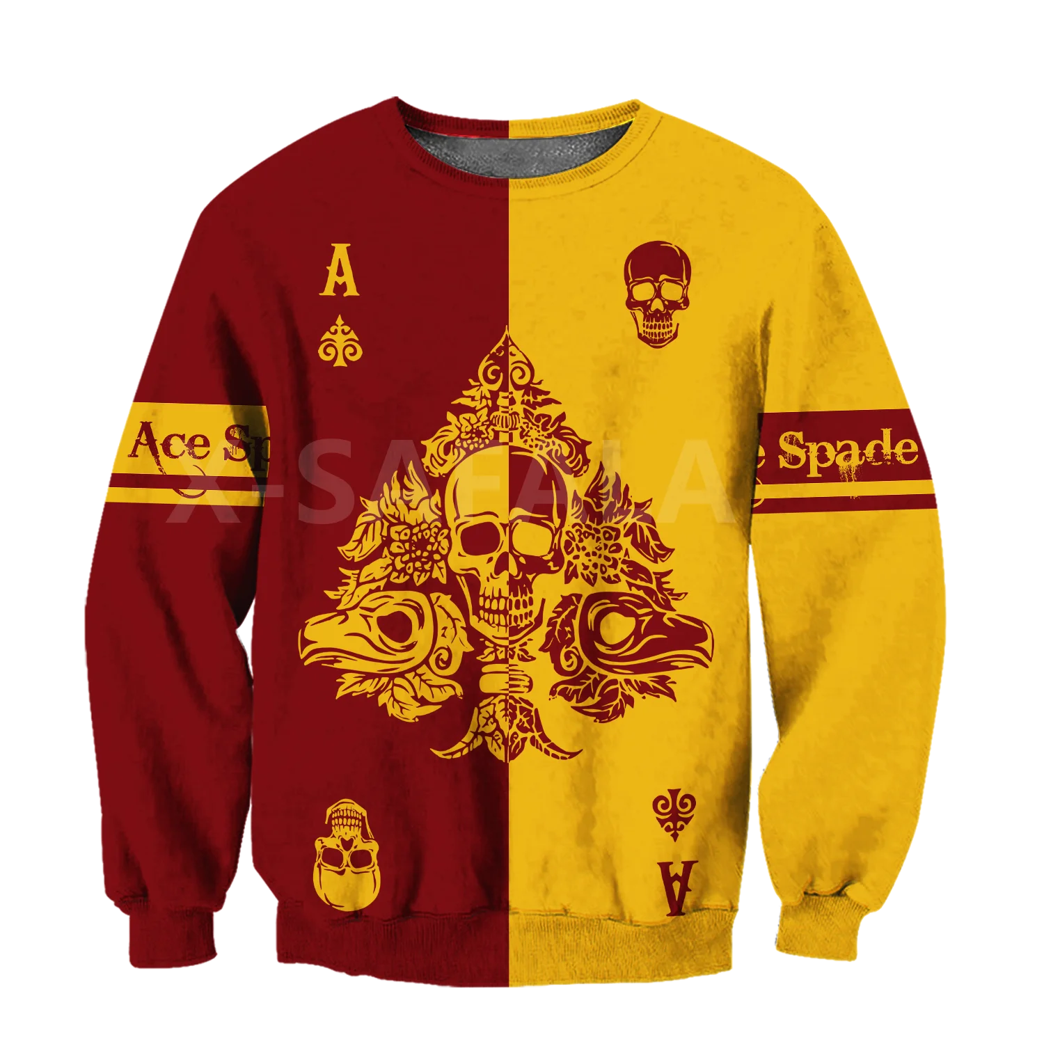 Poker Ace Spade Skull 3D All Print Plus 4 Hoodie Man Women Harajuku Outwear Zipper Pullover Sweatshirt Casual Unisex Jacket
Poker Ace Spade Skull 3D All Print Plus 4 Hoodie Man Women Harajuku Outwear Zipper Pullover Sweatshirt Casual Unisex Jacket