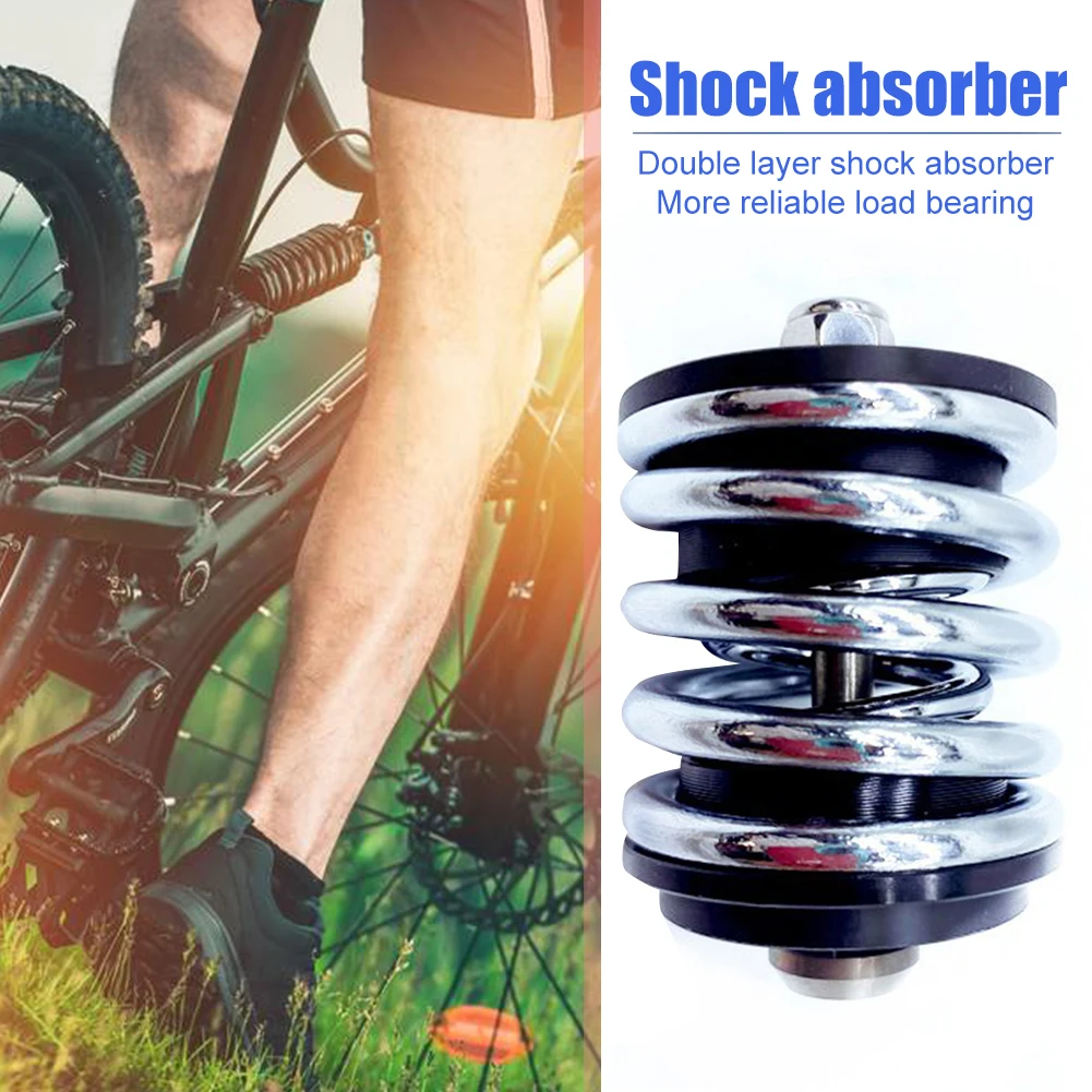 Titanium Alloy Bike Folding Bicycle Spring Rear Shock Absorber for Brompton
Titanium Alloy Bike Folding Bicycle Spring Rear Shock Absorber for Brompton