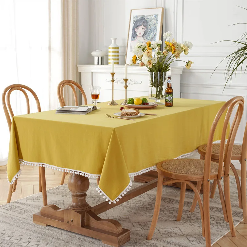 New Simple Cotton Hairball Table Cloth Washable Table Runner TV Cabinet Home Decor Table Cover for Wedding Dining Tablecloth
New Simple Cotton Hairball Table Cloth Washable Table Runner TV Cabinet Home Decor Table Cover for Wedding Dining Tablecloth