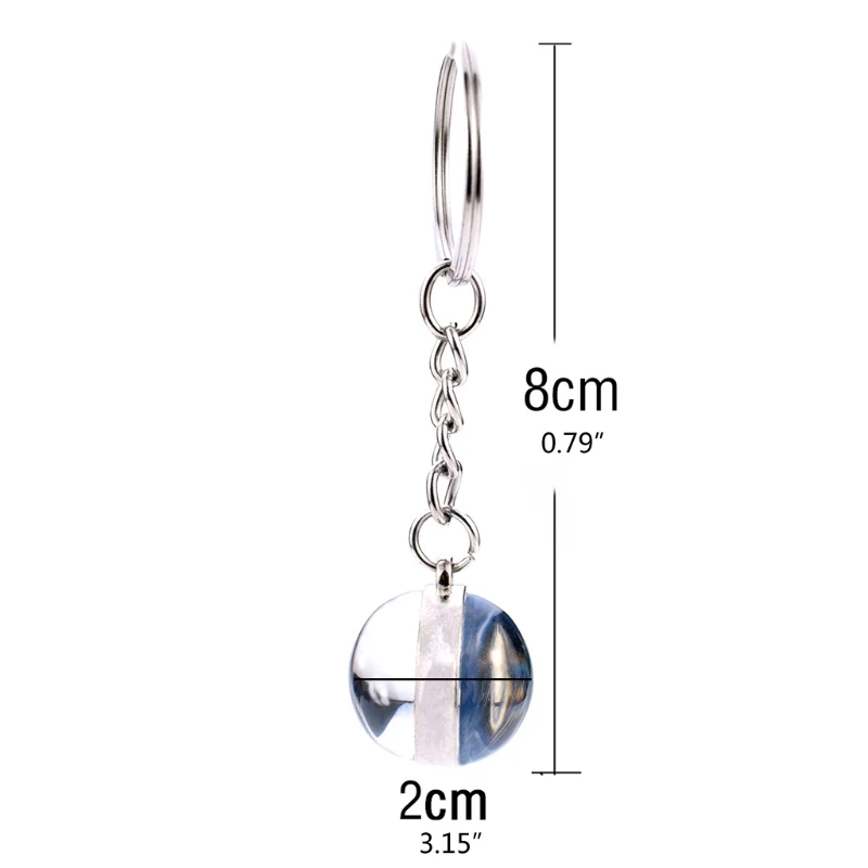 Double Sided Solar System Planet Keyring Nebula Space Keychain Glass Ball Car K A0NE
Double Sided Solar System Planet Keyring Nebula Space Keychain Glass Ball Car K A0NE